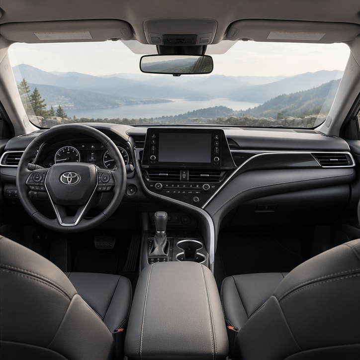 Toyota Camry, салон — иллюстрация