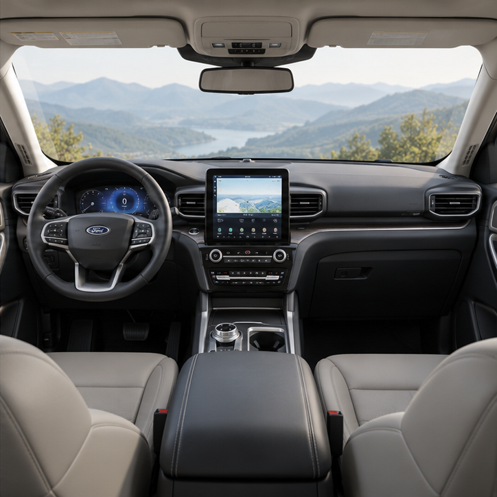 Ford Explorer, салон — иллюстрация